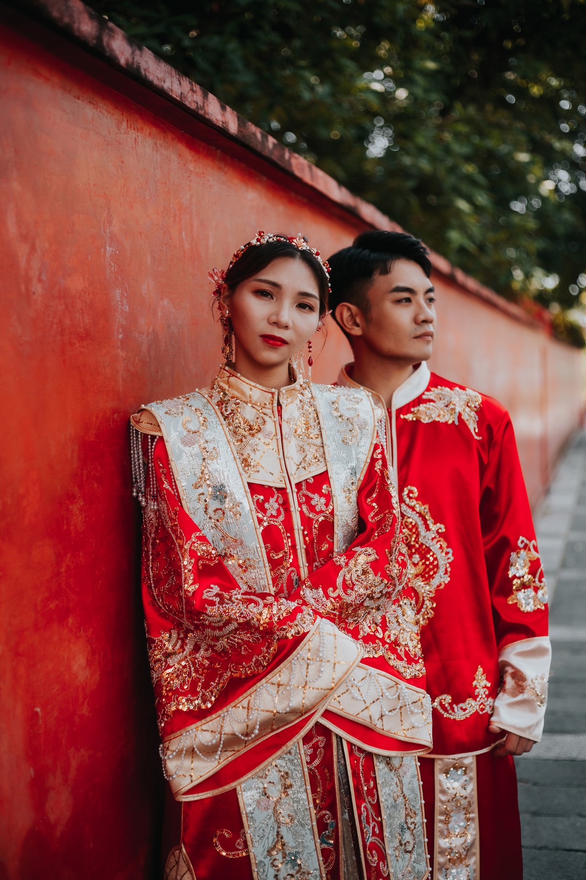 台南婚紗外拍,孔子廟婚紗照